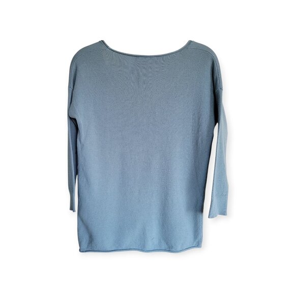 Madewell Spindrift Waffle Knit V-Neck Top XXS - Picture 2 of 9